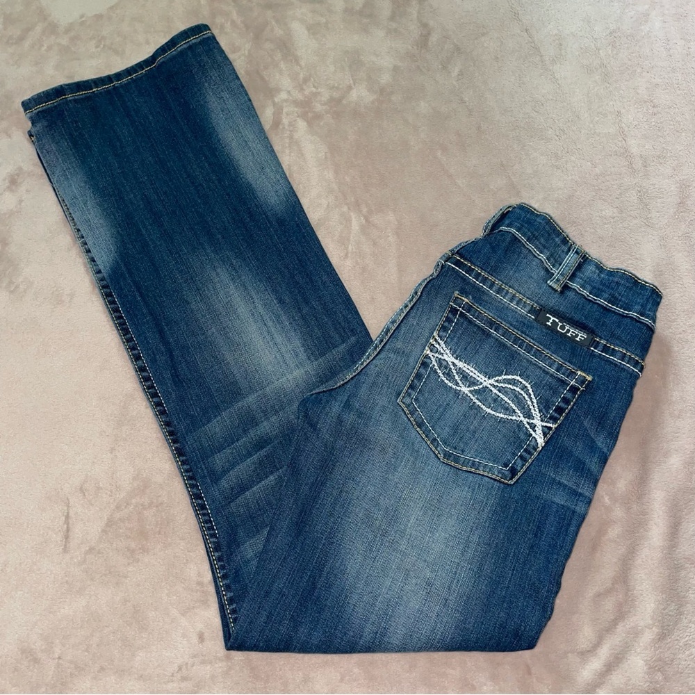 Cowgirl tuff co bootcut Jean W28/L32/1/2 - Picture 4 of 12
